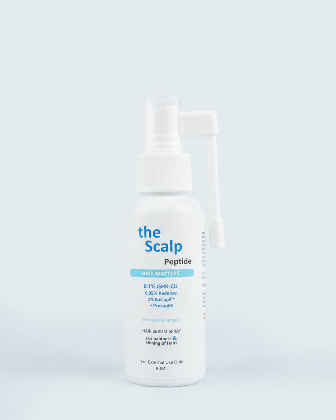 The Scalp Peptide Hair Serum Spray – 80ml